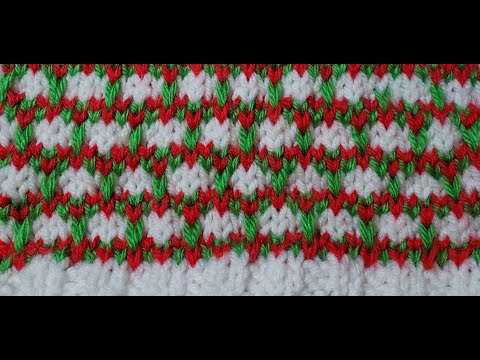 Knitting Beyond the Basics Slip Stitch Semi Plaid Knit Pattern w/ Debbie Coyle