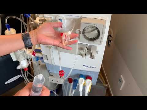 HD Training Video: How to set up Gambro AK96 machine