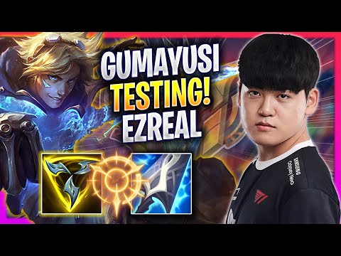 GUMAYUSI TESTING EZREAL IN KOREA SOLOQ! - T1 Gumayusi Plays Ezreal ADC vs Jhin! | Season 2023