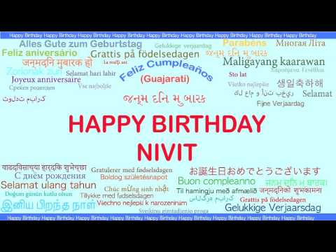 Nivit   Languages Idiomas - Happy Birthday