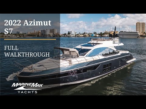 2022 Azimut S7 Video