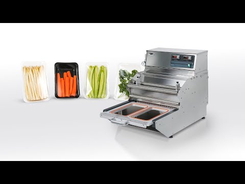 BS 5 ECO: Schalensiegelgerät für Spargel- und Gemüseverpackung