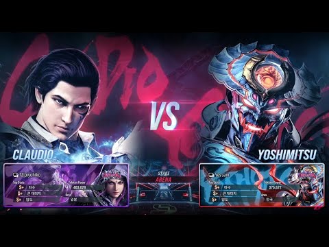 piyohiko (claudio) VS eyemusician (yoshimitsu) - Tekken 8 Rank Match