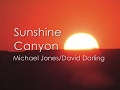 M.Jones, D.Darling - Sunshine Canyon - guitar cover