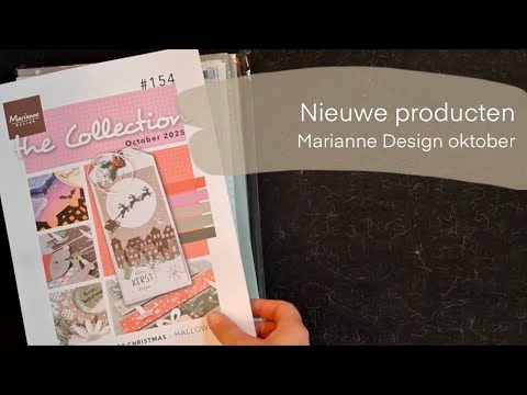 Nieuwe producten Marianne Design oktober