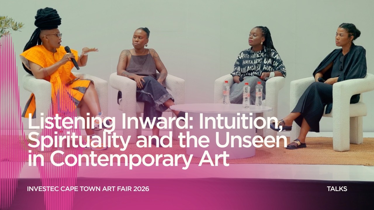 Talk 4 | Listening Inward: Intuition, Spirituality and the Unseen in Contemporary Art