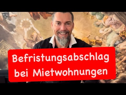 Befristete Wohnungsmiete verlangt teilweise einen Abzug. Wann? Wie viel? HIER die Antworten!