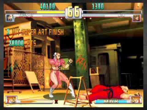 Chun-li (me) vs Ken 3rd Strike Online Ranked Matches