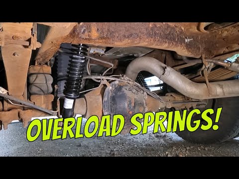 STOP Truck Squat! GMC/Chevy Load Adjusting Shock Install (Towing Fix)