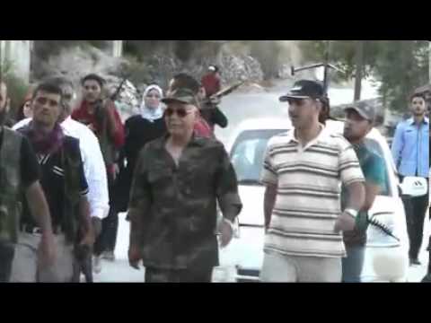 زيارة تفقدية أجراها العميد مصطفى الشيخ لقرى الساحل السوري المحرر