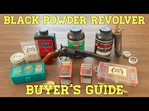 Black Powder Revolver Buyer’s Guide