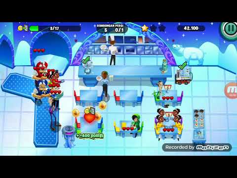 diner dash level 181 Bintang 3 - GRILL 'N' CHILL