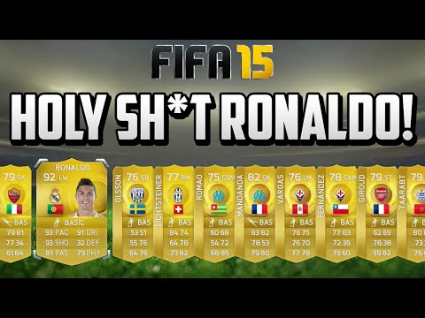 Fifa 15 RONALDO IN A PACK! :D - Fifa 15 100K NEW YEAR PACKS!