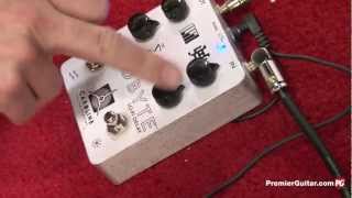 Video thumbnail for NAMM '13 - Caroline Guitar Company Kilobyte Lo-Fi Delay Demo by Premier Guitar