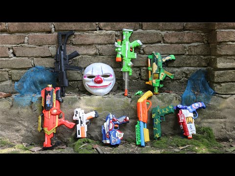 Hacker Weapon Box! Explosives and Dangerous Toy Guns - Sharp Karambit Knives - Box of Toy Guns Live