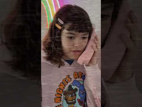 Abby wants to go to FREDDY’S #shorts #fnaf