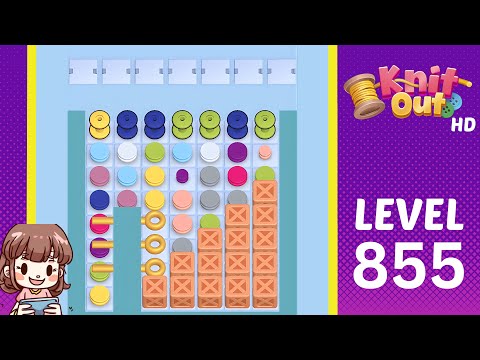 Knit Out Level 855 Solution Walkthrough