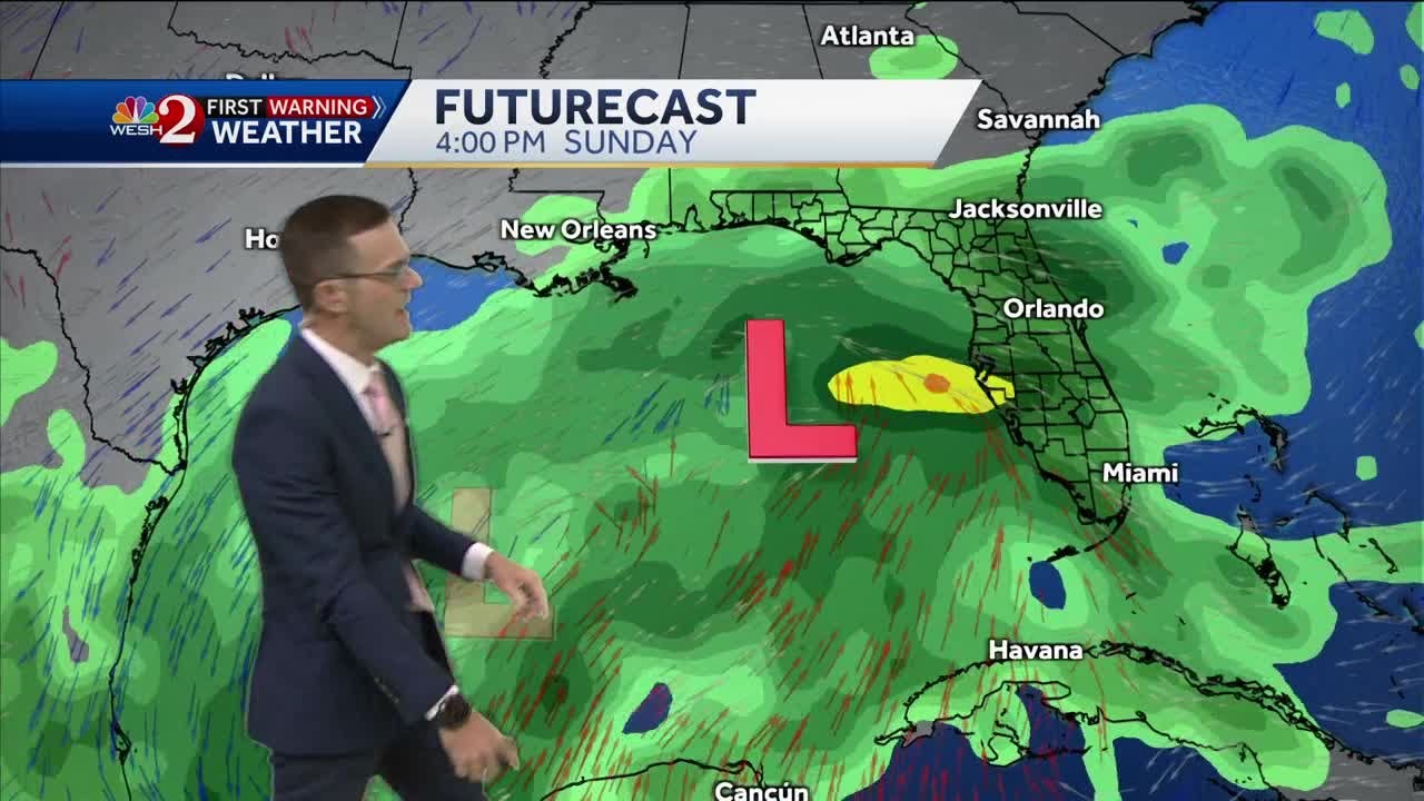 Storm chances go up through the weekend