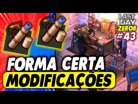 FORMA CERTA DE PEGA MUITAS MODIFICAÇÕES DE ARMAS - LAST DAY DO ZERO 8 #43