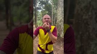 🇬🇾 Eating Coconut Worms in the Amazon Bush #shorts