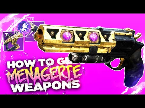 Destiny 2 | How To Get All NEW Menagerie Weapons & Rune Combos w/ Masterworks (Menagerie Guide)
