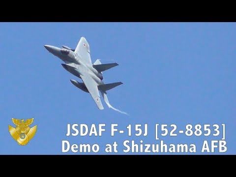 JASDF F-15J Eagle [52-8853] Demonstration | Shizuhama AFB Festival