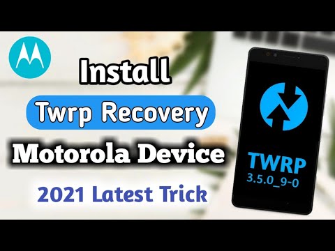 Install TWRP Recovery on Motorola Device || Flash Custom Recovery || ft. Moto G5 Plus ||