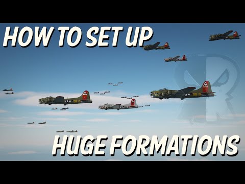 Huge Bomber Formations in DCS - Mission Editor Tutorial