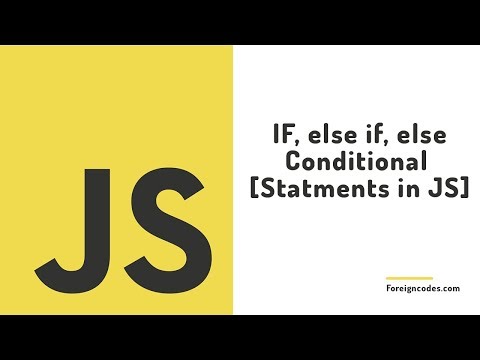 If Elseif Else Coditional Statment Boolean Logic In Javascript 09 Javascript Course