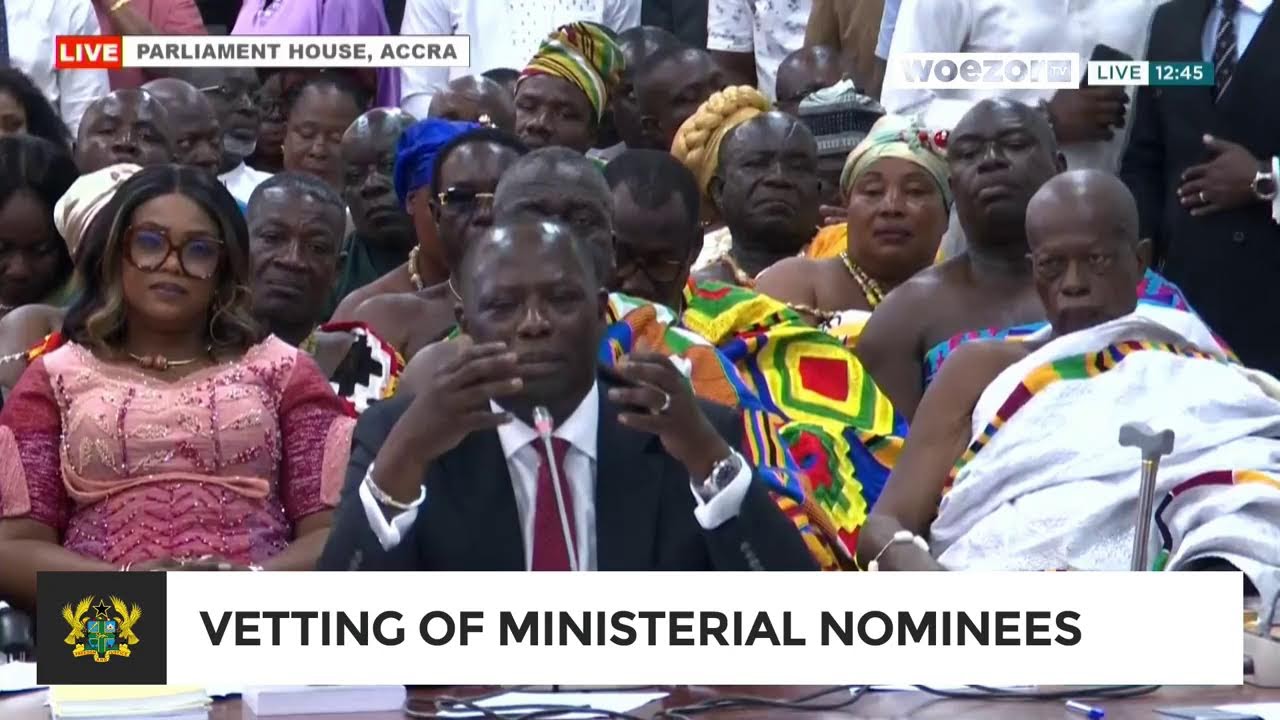 WATCH LIVE | Vetting of Ministers Designate | 27/01/2025