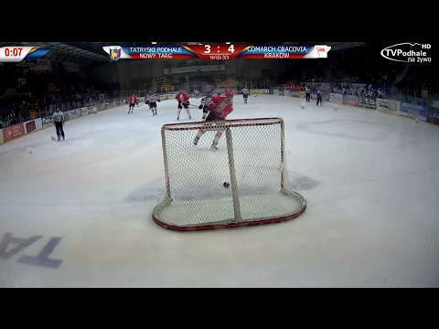 Skrót meczu TatrySki Podhale Nowy Targ​ - Comarch Cracovia​ 2017-02-15