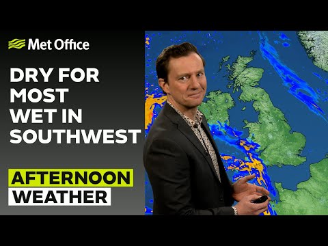04/03/24 – Drier than it has been – Afternoon Weather Forecast UK – Met Office Weather