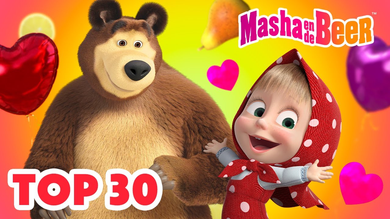 Masha en de Beer 🐻👧 ТОP-30 🔝❤️ Aflevering collectie 🎬