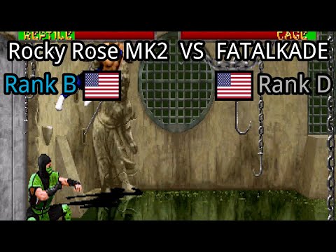 Mortal Kombat II: Rocky Rose MK2 (US, Rank B)  vs FATALKADE (US, Rank D)