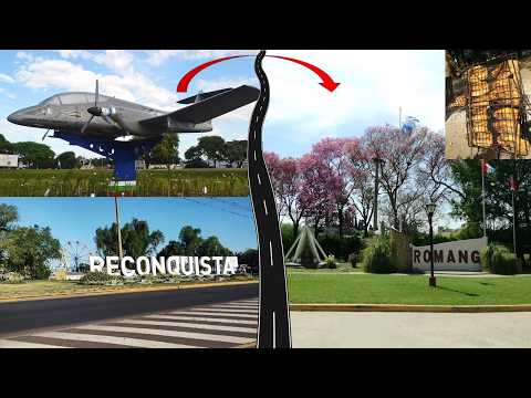 123 De Reconquista a Romang (Corazón del Turismo Regional), Santa Fe, Argentina #viaje #virtual