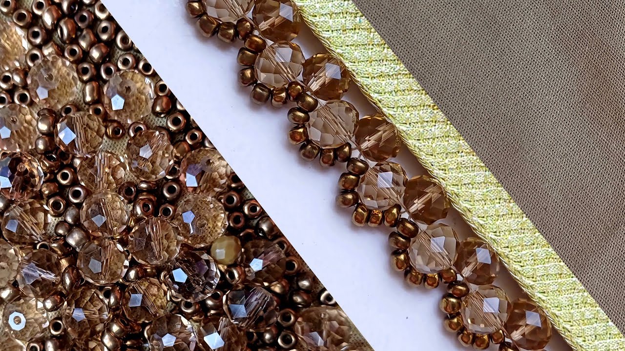 I'll teach you the most popular type of tassel embroidery in this post.#DIY🤎💫🤎