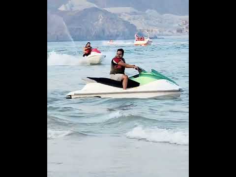 Fujaira Beach on a jetski was an absolute thrill! 🌊☀️  #JetSkiFun #FujairaBeachAdventurel