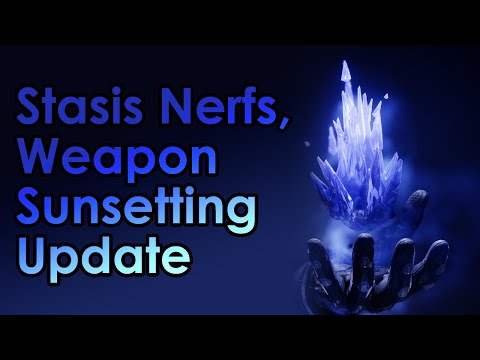 Destiny Beyond Light: Global and Warlock Stasis Nerfs & Weapon Sunsetting Update