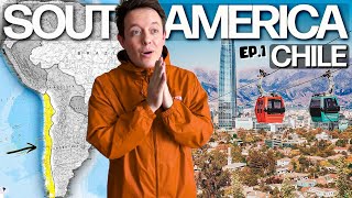 My FIRST TIME in SOUTH AMERICA | Ep1: Santiago 🇨🇱 CHILE