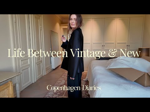 Essential Wardrobe Haul COS, Róhe & Thrift Shopping | Countryside Days | Copenhagen Vlog