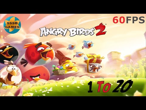 Angry Birds 2: Level 1 To 20 , iOS/Android Walkthrough - YouTube