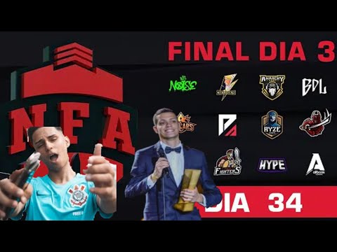 FREE FIRE AO VIVO - FINAL DIA 3 - LIGA NFA SEASON 4