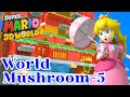 Super Mario 3D World Gameplay World Mushroom 5 Back To Hands On Hall 100 Green Stars