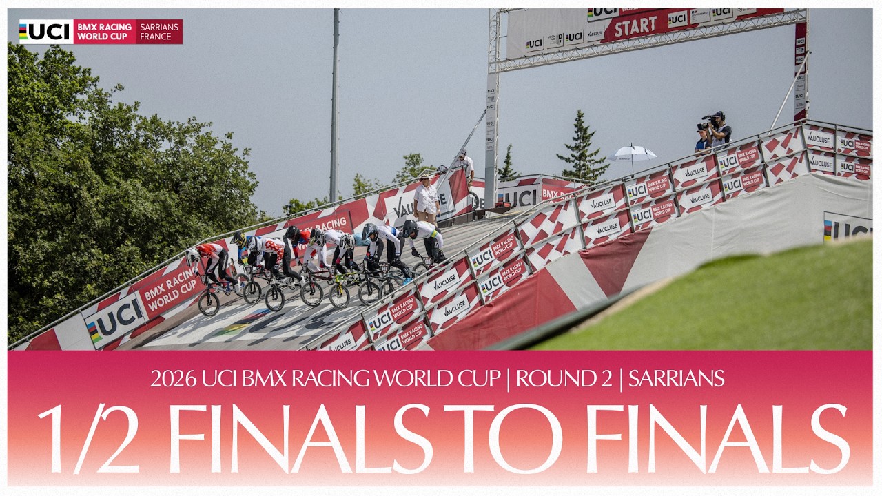 REPLAY - Round Two: 1/8 to 1/4 Finals | 2026 UCI BMX Racing World Cup