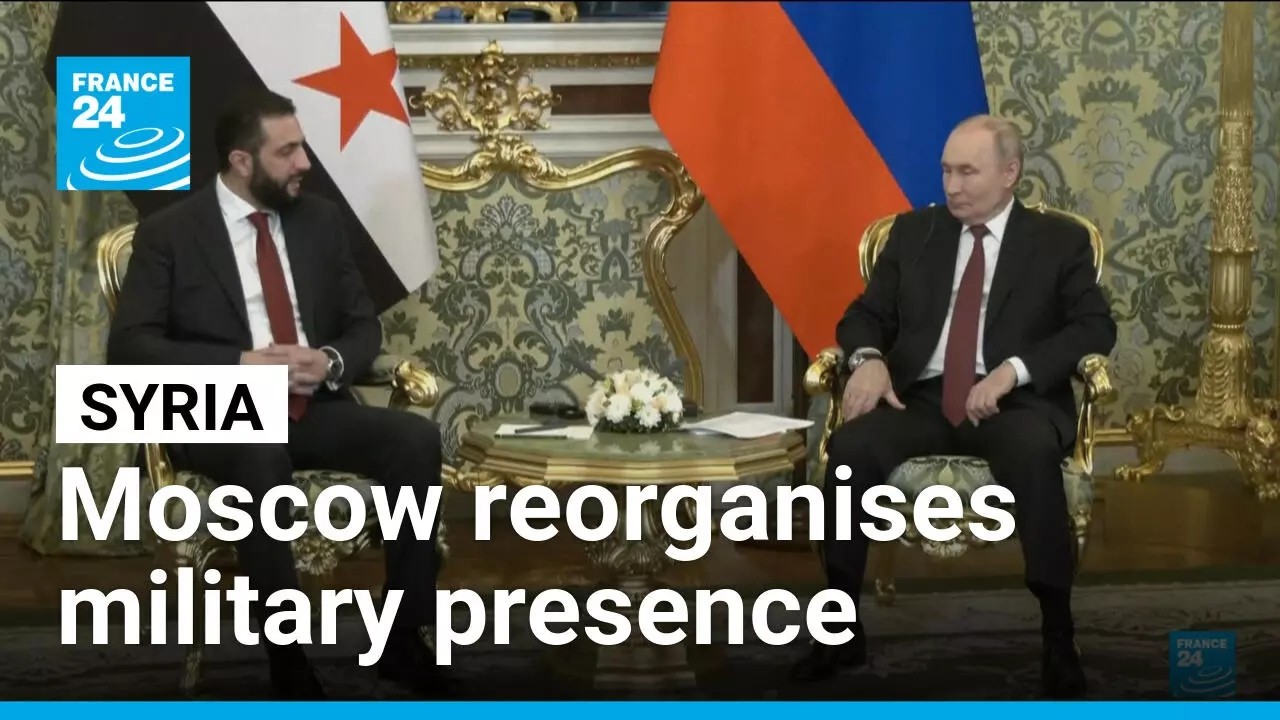 Russian forces in Syria will give up control of two strategic bases on the Mediterranean coast