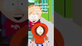 2 characters that know about Kenny's curse #southpark