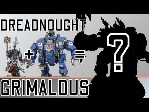 Kitbashing the ultimate Black Templar Dreadnought