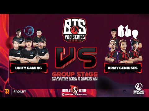 Unity Gaming vs Army Geniuses - BTS Pro Series Season 13: Southeast Asia - Group Stage - BO2