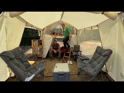 2 YATAK ODALI ÇADIRDA AİLE KAMPI