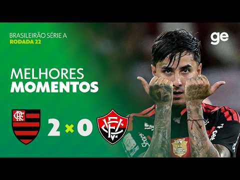 Gols e melhores lances de Flamengo x Vitória